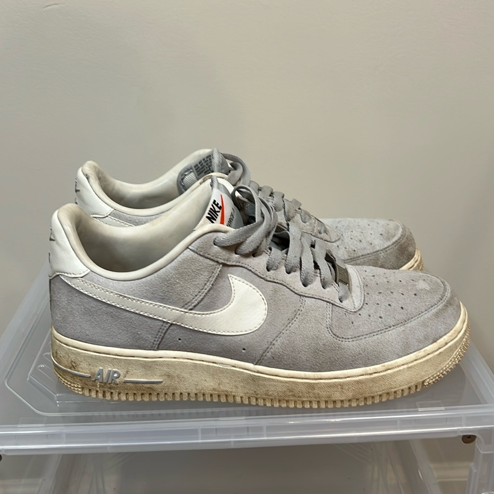 Nike air force 1 suede cool grey